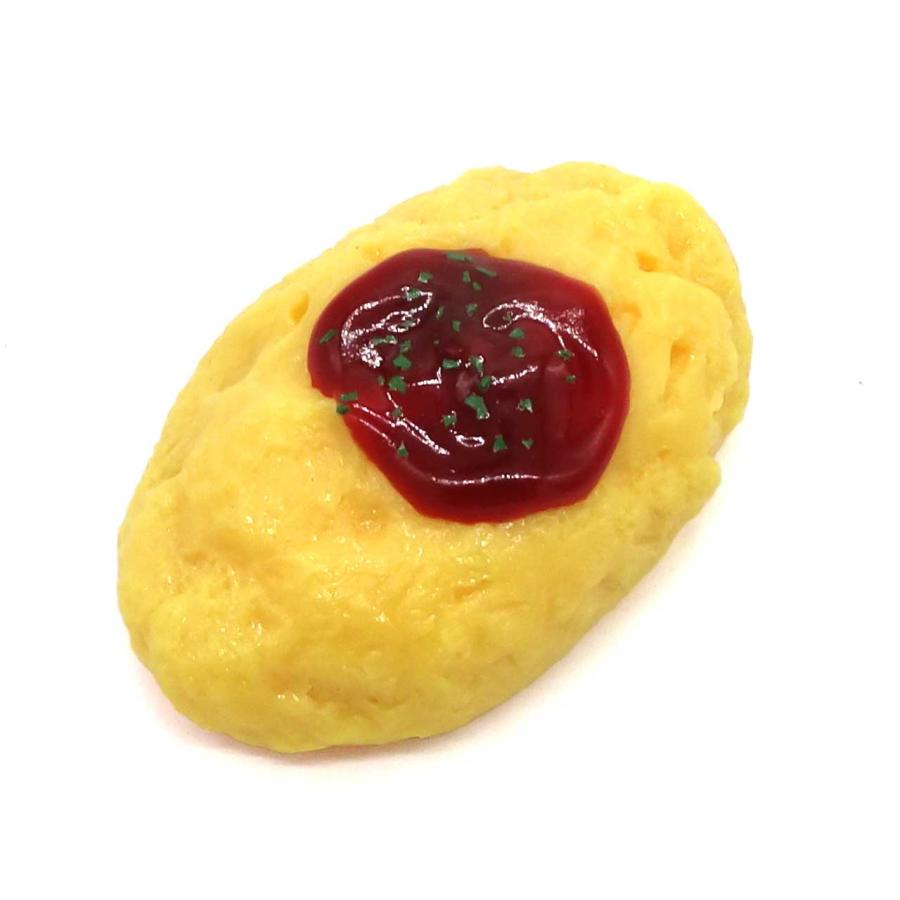 食品サンプル 食べちゃいそうな オムライス キーホルダー