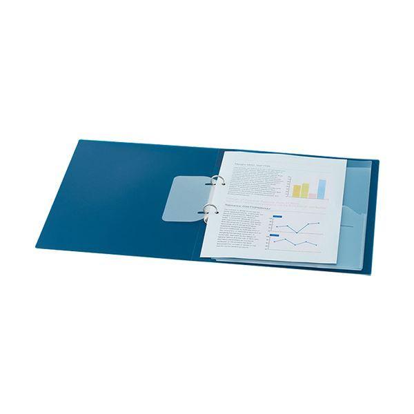 希少 140枚収容 2穴 タテ Favoritesリングファイル 透明 まとめ キングジム 背幅29mm セット 1冊 Fv621tクロ 黒 クリアファイル