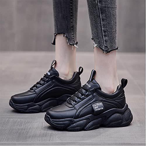 Mabalar 厚底スニーカー レディース 黒 ダッドスニーカー 白 韓国 人気 レディース 厚底シューズ ブラック 23 5 Cm Coro Vag12i1ee こころガジェット 通販 Yahoo ショッピング