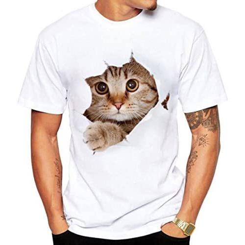 Buzzxselection バズ セレクション Tシャツ カットソー 半袖 おしゃれ おもしろ ネコ 猫 プリント メンズ ネコ5 L Ofbrayczv9 Colegiocardenalsancha Edu Co