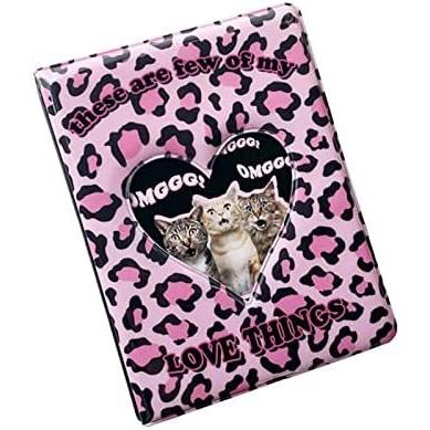flix トレカケース 韓国 ヒョウ柄 ピンク レオパード アニマル柄 大容量 可愛い 韓国雑貨 コレクトブック Coro Wjn05v1ch こころガジェット 通販 Yahoo ショッピング