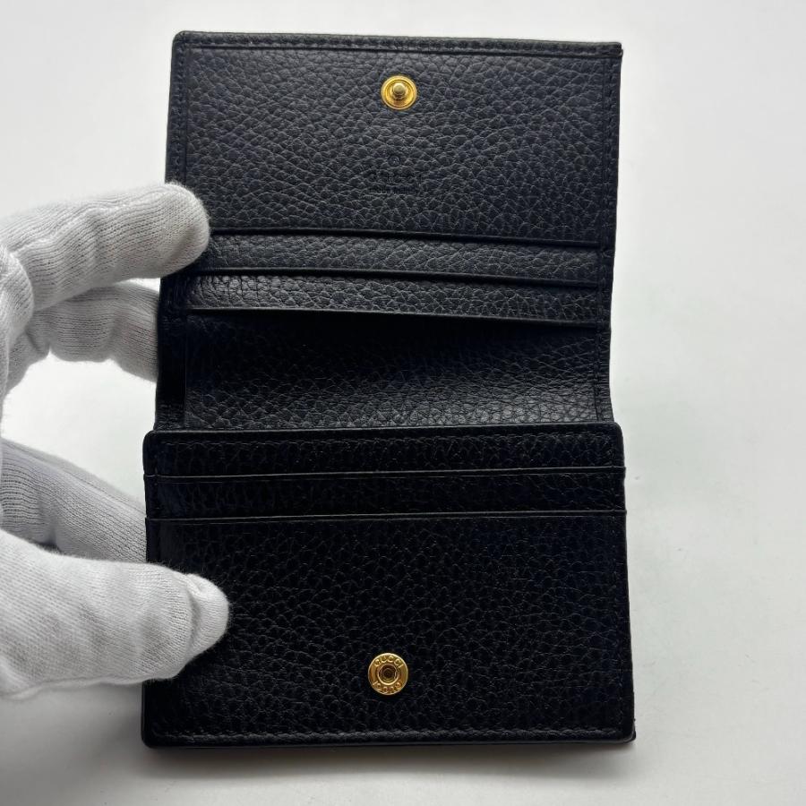 GUCCI グッチ 二つ折り財布 ダブルG ミニウォレット コンパクト GUCCI グッチ 二つ折り財布 ダブルG ミニウォレット コンパクト