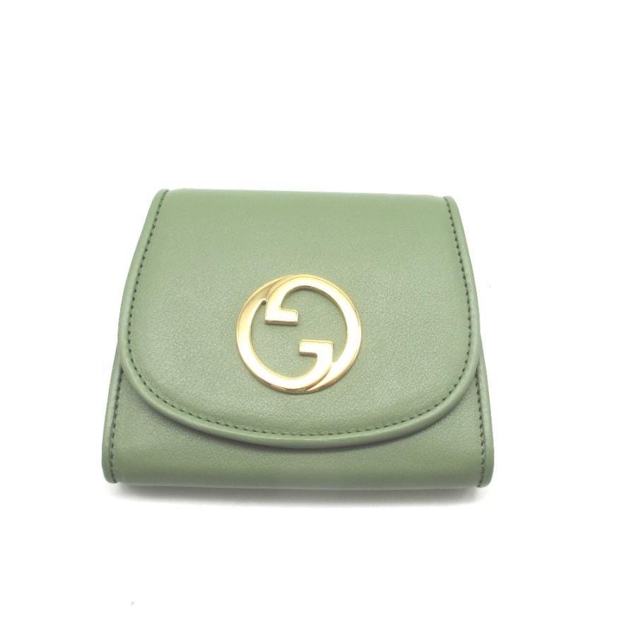 GUCCI グッチ 二つ折り財布 インターロッキングG 725219 レザー GUCCI グッチ 二つ折り財布 インターロッキングG 725219 レザー