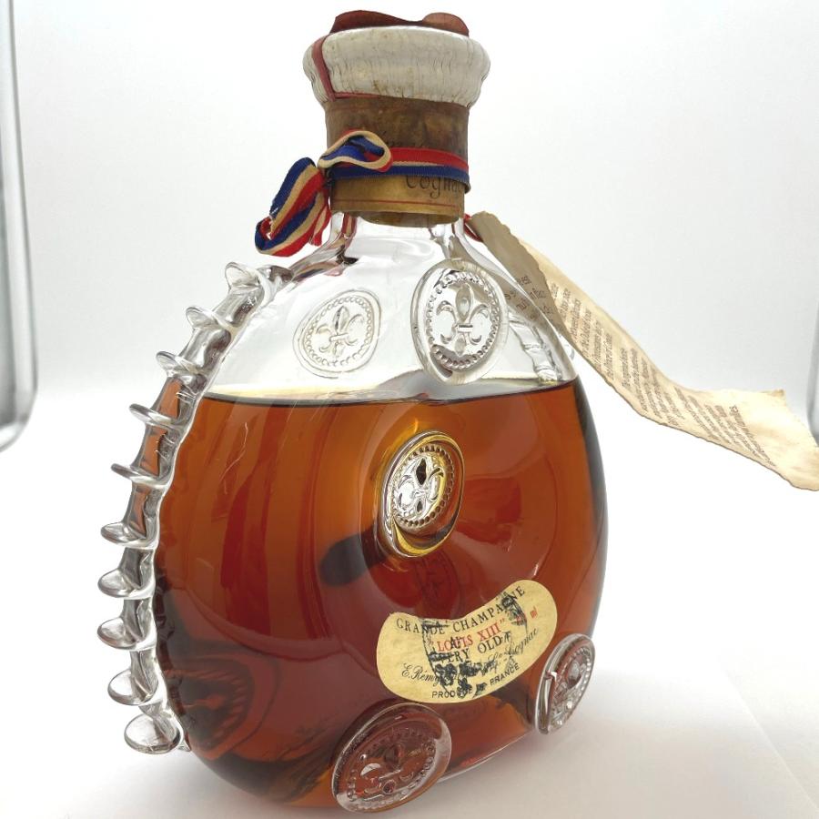 REMY MARTIN レミーマルタン ルイ13世 ベリーオールド バカラ製 羽欠損無し 液面低下あり 箱付き 替え栓付き 700ml 40% 洋酒 古酒 未開栓 |  | 02