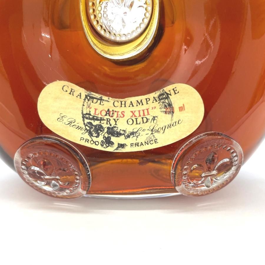 REMY MARTIN レミーマルタン ルイ13世 ベリーオールド バカラ製 羽欠損無し 液面低下あり 箱付き 替え栓付き 700ml 40% 洋酒 古酒 未開栓 |  | 05