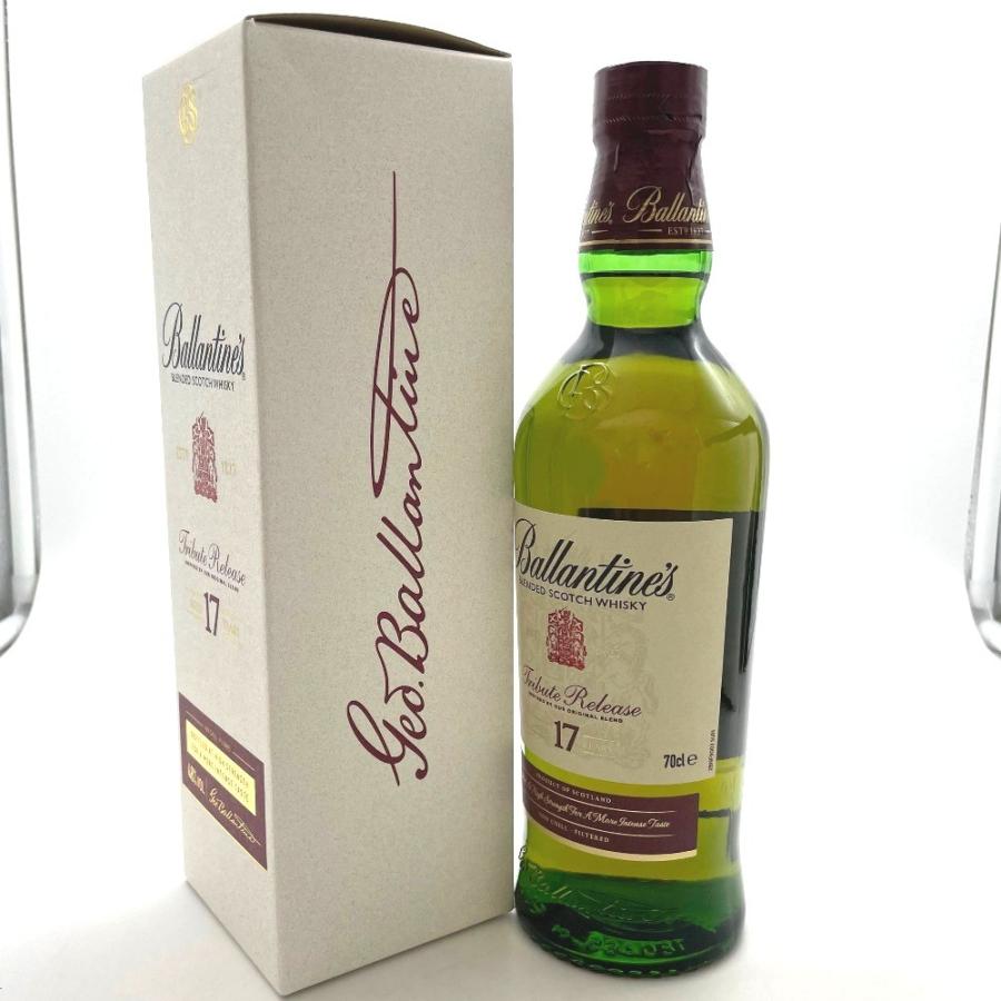 J16☆未開栓 BALLANTINE バランタイン 17年 赤青紋章 J16☆未開栓