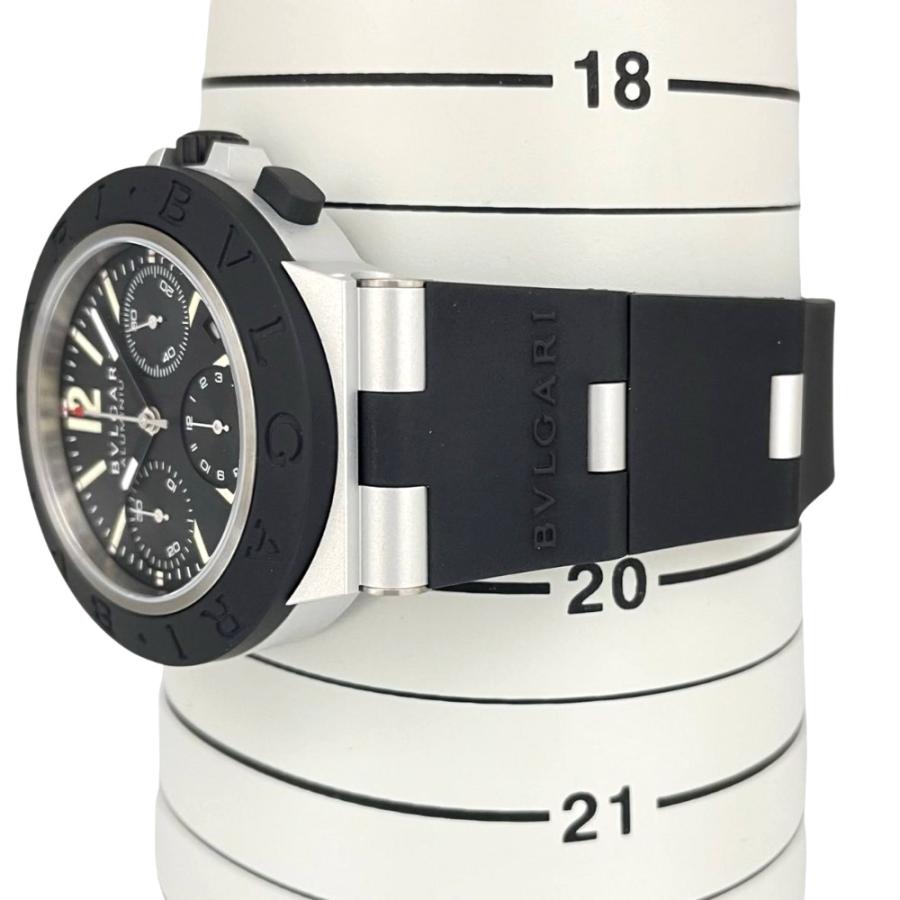 BVLGARI 腕時計 103868 BB41ATCH ブルガリ アルミニウム クロノグラフ 41m アルミ×ラバー ブラック 自動巻き メンズ | BVLGARI | 02