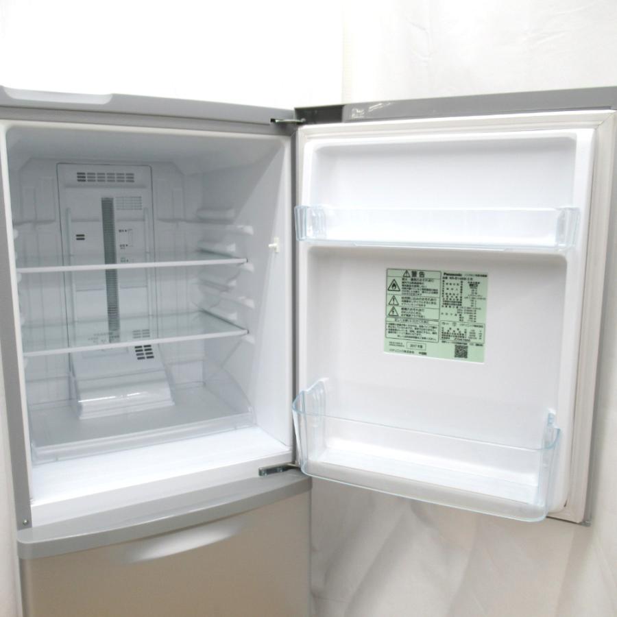 冷蔵庫 パナソニック 2017年 一人暮らし 2ドア 単身用 138L NR-B149W-S