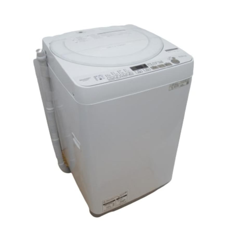 シャープ SHARP 洗濯機 ES-KS70V-W 7.0KG 2020年製-