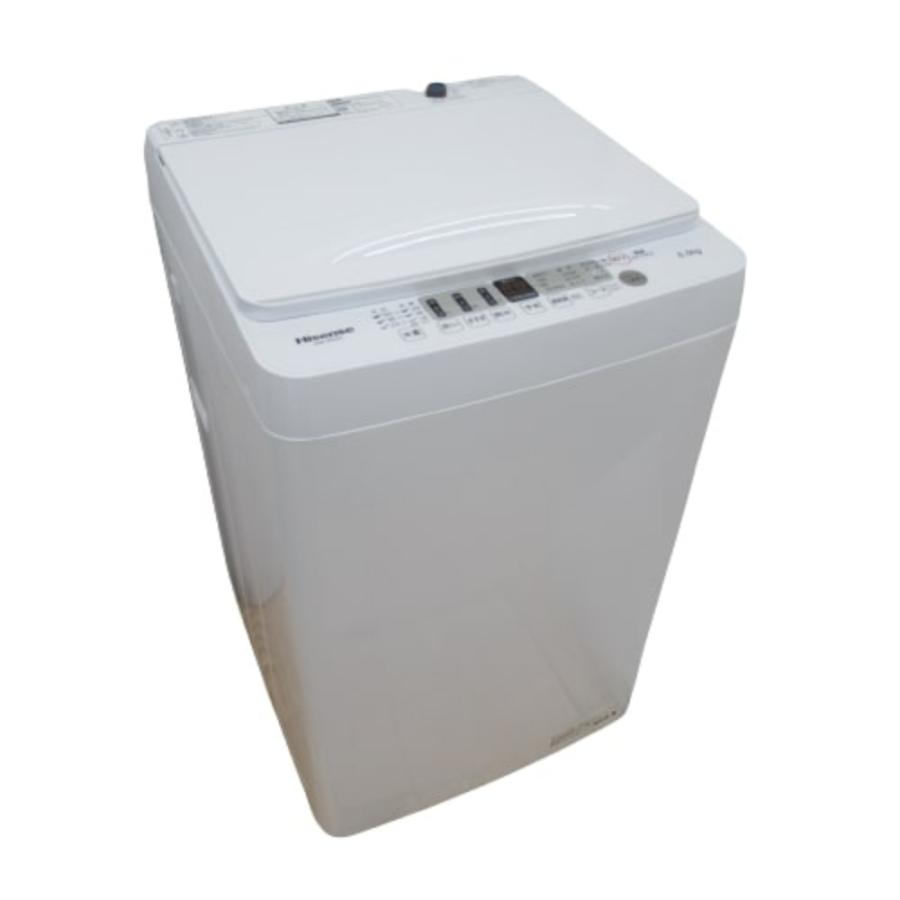 Hisence ハイセンス 全自動洗濯機 5.5kg HW-E5504 2022年製 ホワイト