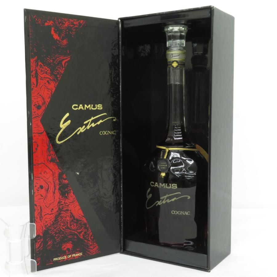 ドイツのショルツ首相 CAMUS カミュ ブランデー エクストラ 750ml CAMUS COGNAC Extra 洋酒 古酒 未開栓 未使用品