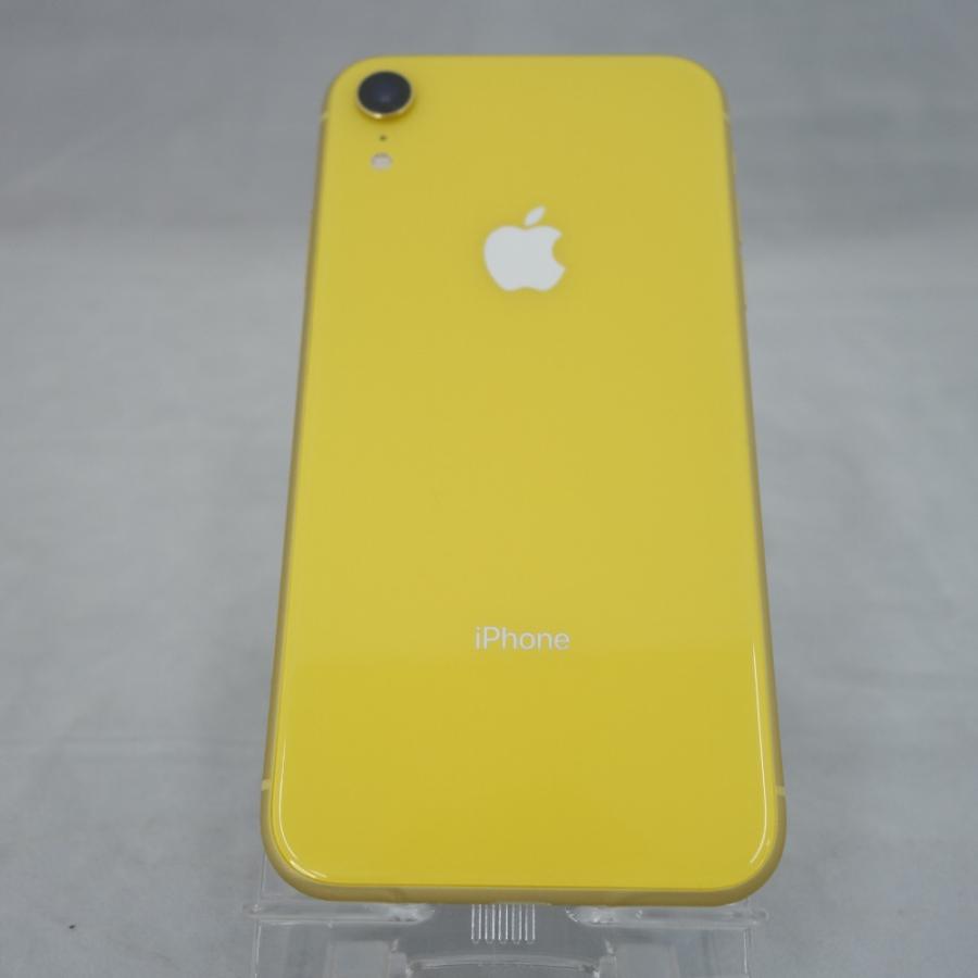 [au版] Apple iPhone XR (アイフォン テンアール) 64GB イエロー 利用制限〇 SIMロックあり 本体のみ MT082J/A