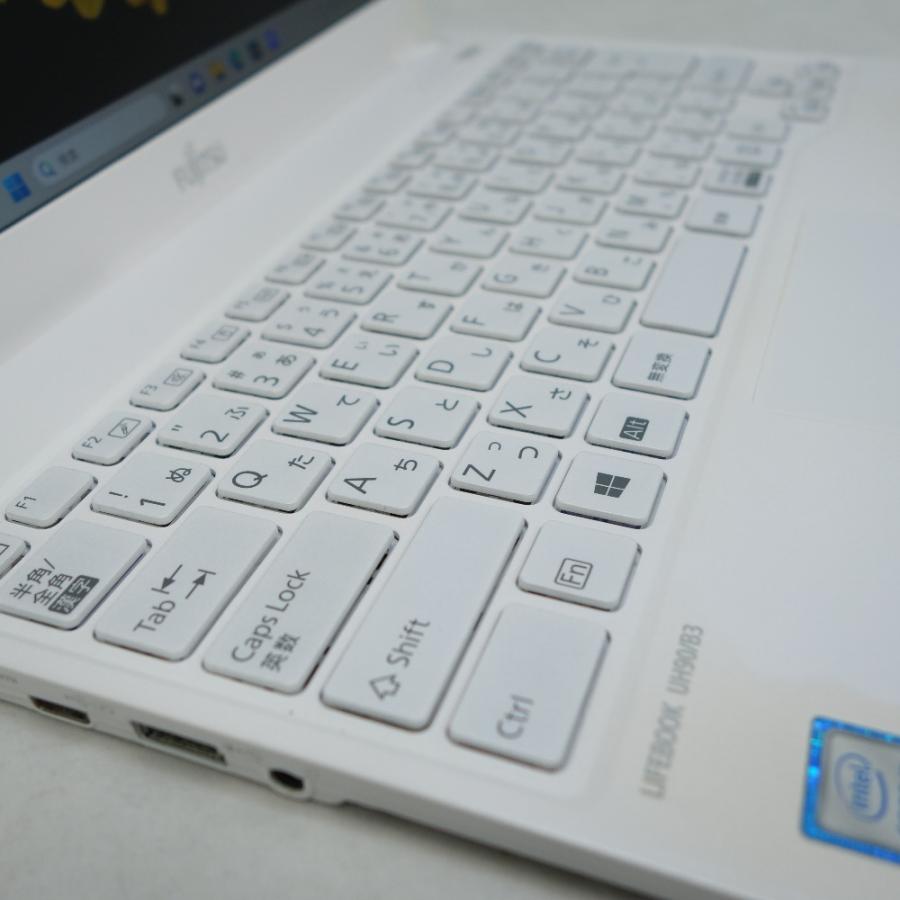 FUJITSU 富士通 ノートパソコン LIFEBOOK UH90/B3 i7-8550U メモリ8GB 
