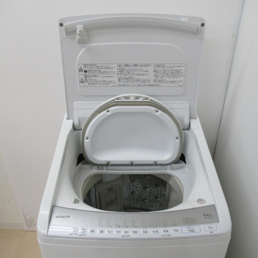 HITACHI 日立 全自動洗濯乾燥機 8.0kg ビートウォッシュ BW-DV80F 2020年製 一人暮らし 洗浄・除菌済み｜cocoroad｜04