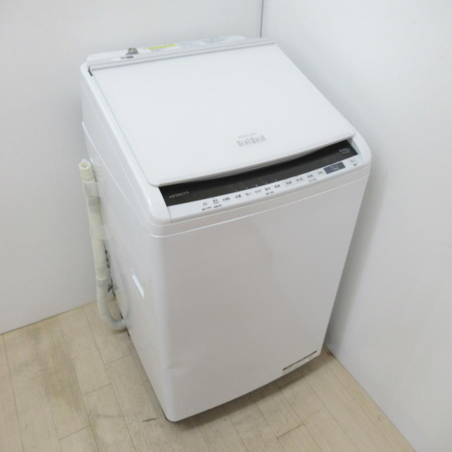 安心の1年保証付き！！ HITACHI 8.0kg全自動洗濯機 BW-DV80E 2020年製