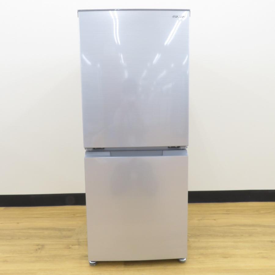 SHARP 152L 冷蔵庫つけかえどっちもドア シルバー系SJ-D15G-S