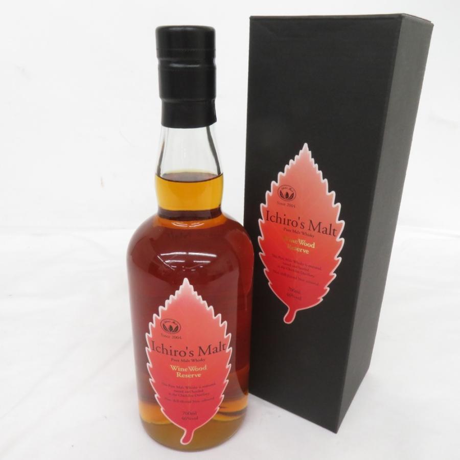 イチローズモルト ウイスキー ワインウッドリザーブ リーフラベル 46度  