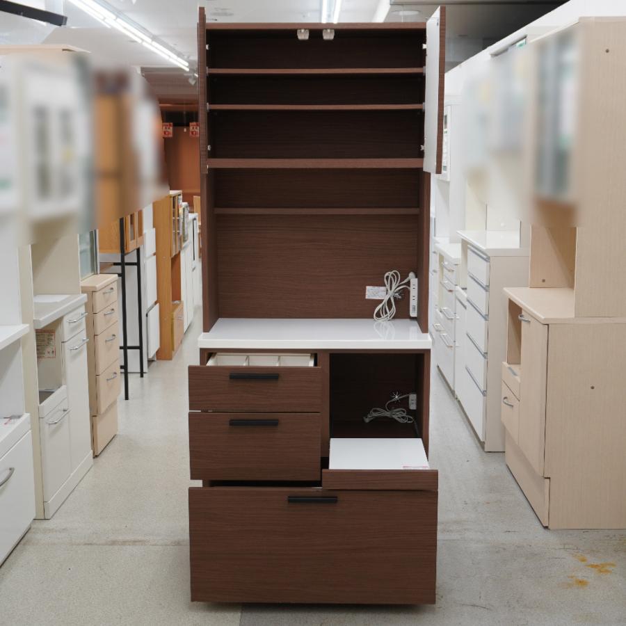 ニトリ キッチンボード ソレル 幅100 ホワイト レンジボード NITORI  