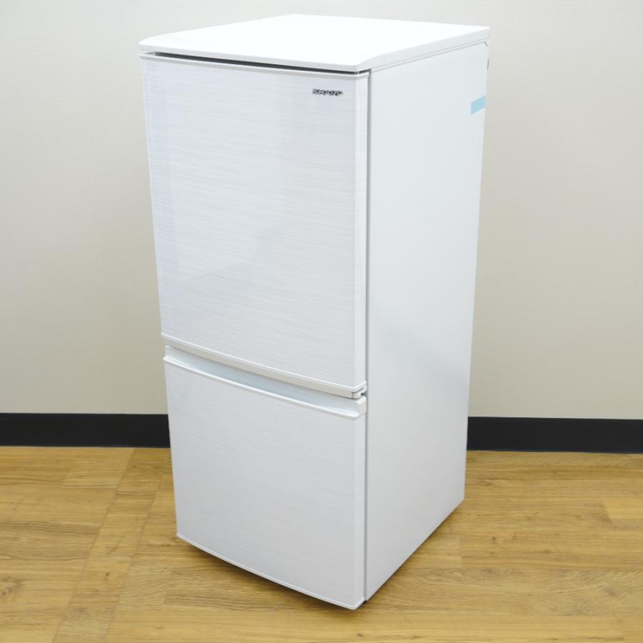 SHARP 冷蔵庫 SJ-D14F-W 137L 2020年 家電 Ju2018 17600(税込) Sharp 冷凍冷蔵庫 SJｰD14F−S 2020年製 137L (8-12)