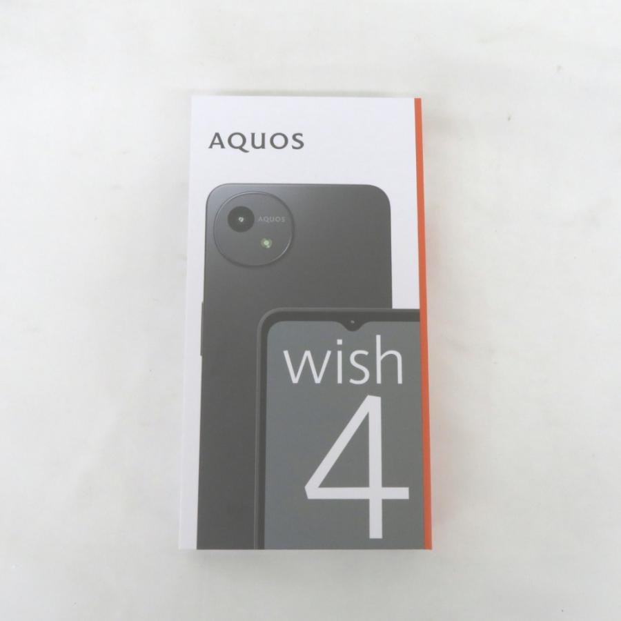 SHARP - 【新品未開封】 SHARP SH-M27 ブラック AQUOS wish4 AQUOS Androidスマホ SHARP wish4 SH-M27 ブラック(B) SIMフリー