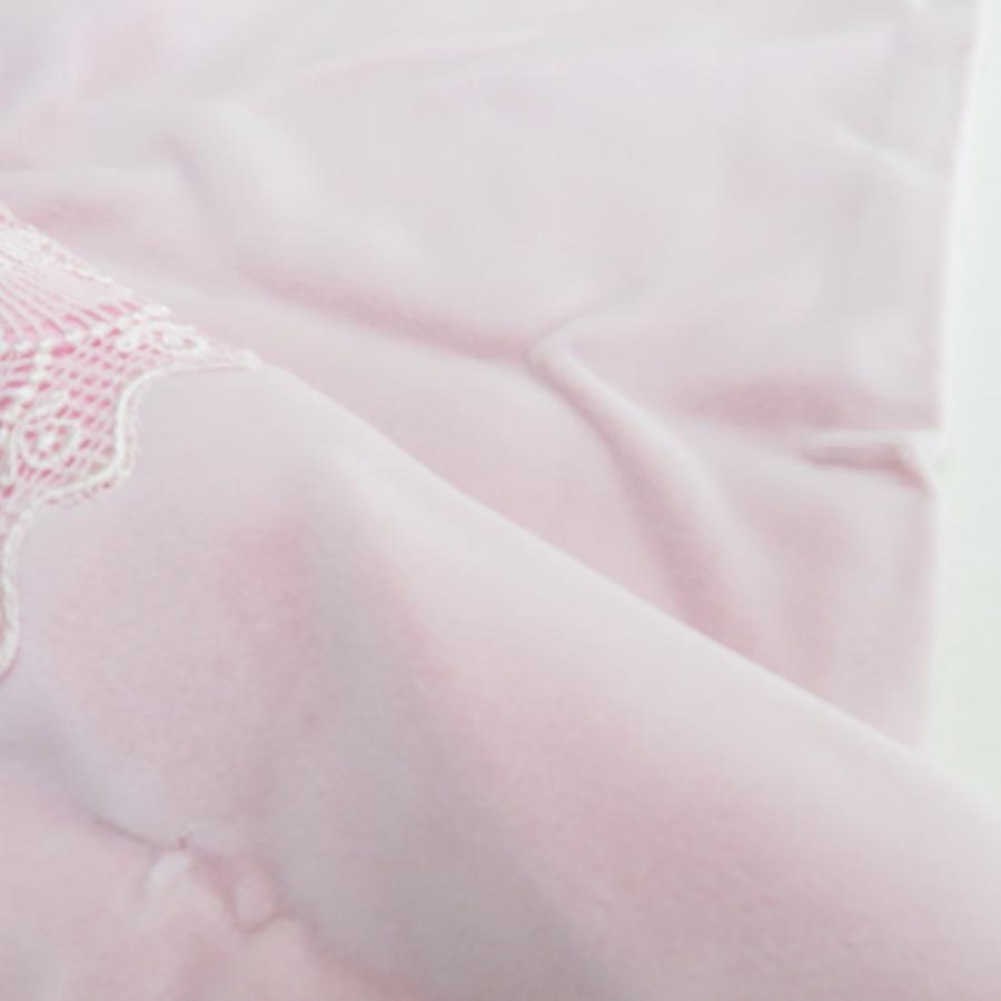 ショール ベルベット 2点セット レーヨン 赤色 桃色 レース刺繍 長さ140cm |  | 08