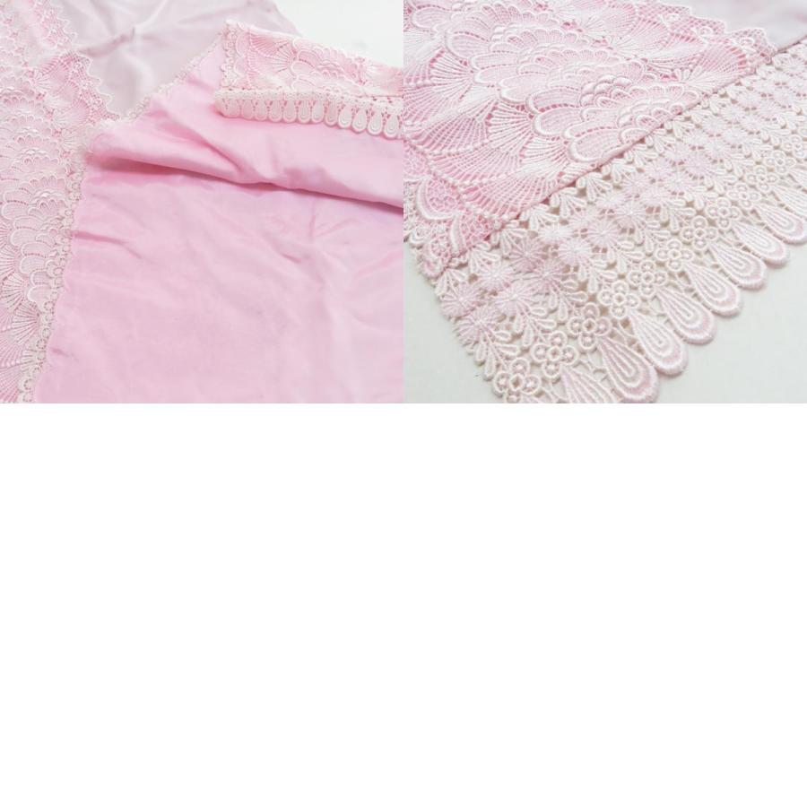 ショール ベルベット 2点セット レーヨン 赤色 桃色 レース刺繍 長さ140cm |  | 09