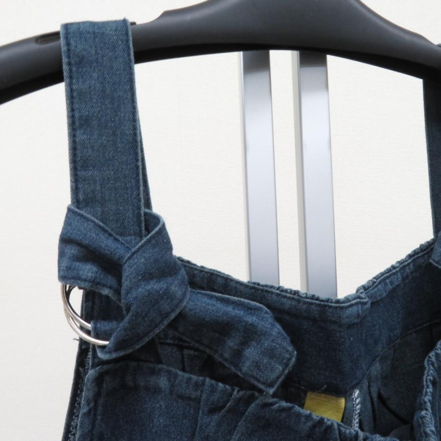 ワンピース NAZ OF PLACE ジャンパースカート 大きいサイズ サロペット デニムサロペット オーバーオール オールインワン Lサイズ |  | 02