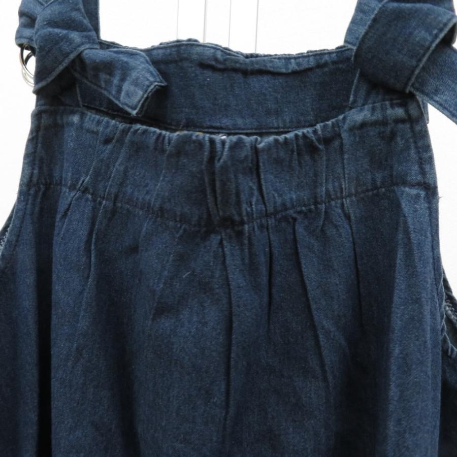 ワンピース NAZ OF PLACE ジャンパースカート 大きいサイズ サロペット デニムサロペット オーバーオール オールインワン Lサイズ |  | 03