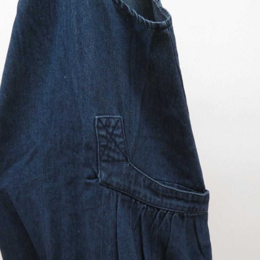 ワンピース NAZ OF PLACE ジャンパースカート 大きいサイズ サロペット デニムサロペット オーバーオール オールインワン Lサイズ |  | 04