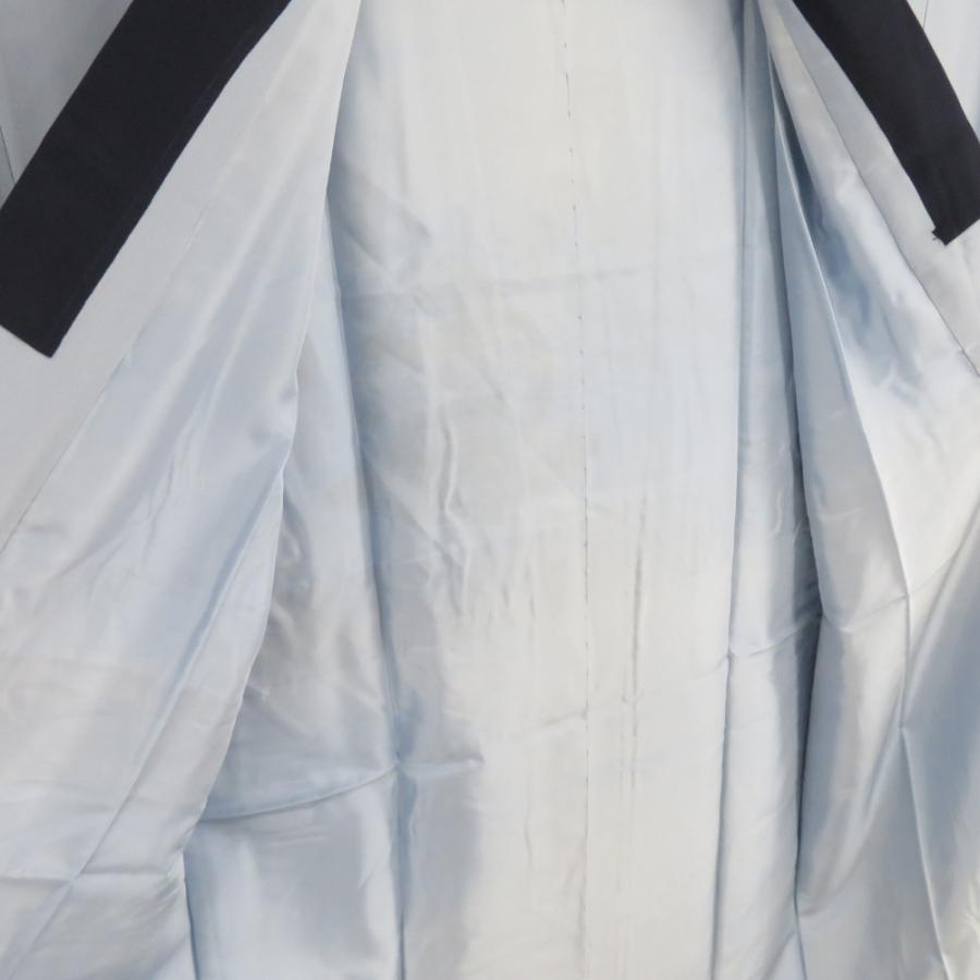 襦袢 正絹 男性用 茶屋辻に壺 灰青色 袷 長襦袢 メンズ 着物用 身丈132cm |  | 05