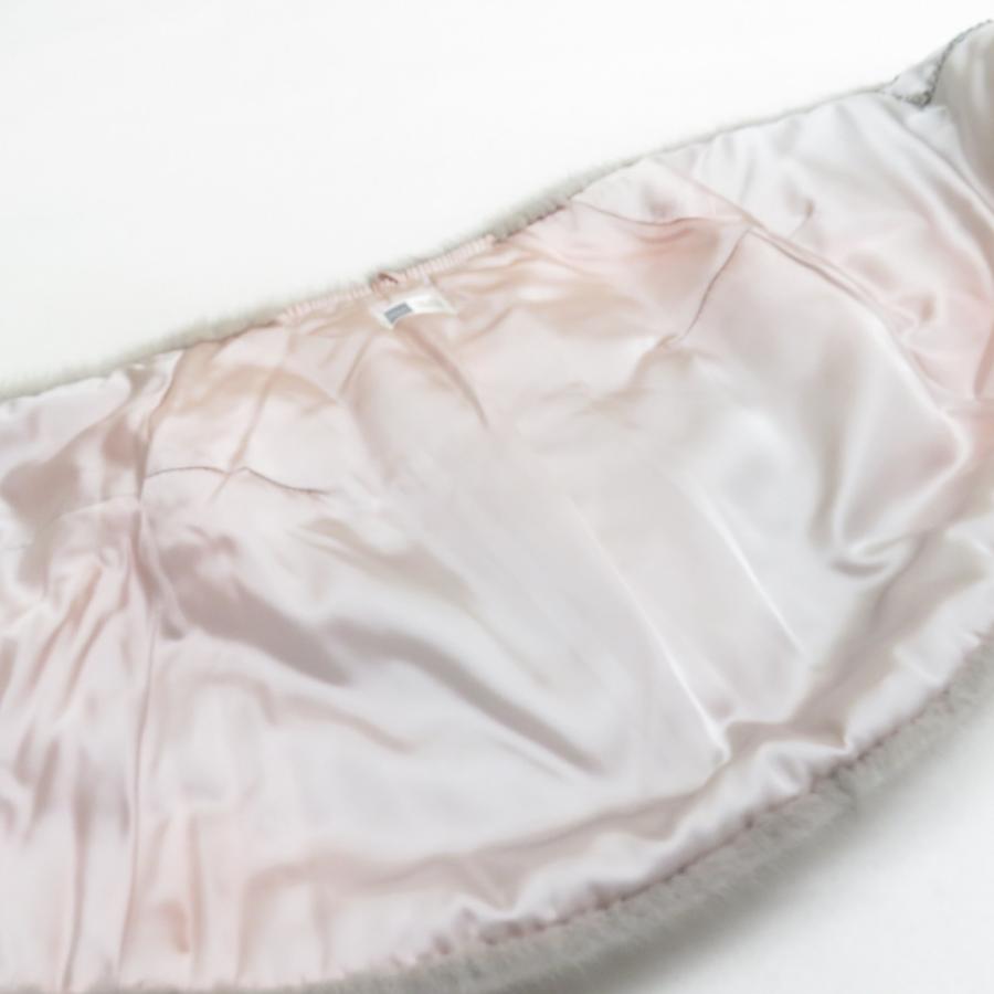 SAGA MINK サガミンク ショール レディース グレー 房付き 本毛皮 長さ150cm 最大幅40cm 成人式 晴れ着 振袖 防寒 長さ150cm |  | 05