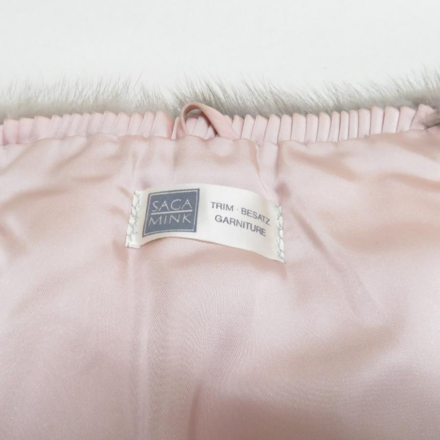 SAGA MINK サガミンク ショール レディース グレー 房付き 本毛皮 長さ150cm 最大幅40cm 成人式 晴れ着 振袖 防寒 長さ150cm |  | 06