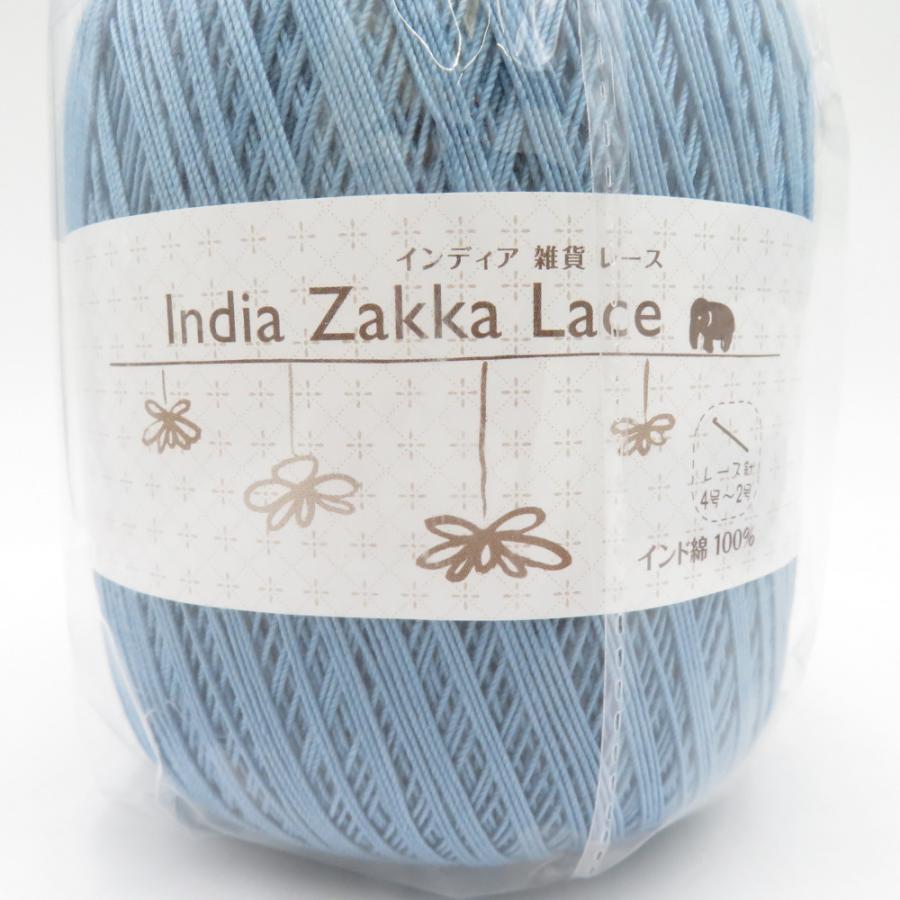 毛糸ピエロ India Zakka Lace インディア雑貨レース レース糸 2玉