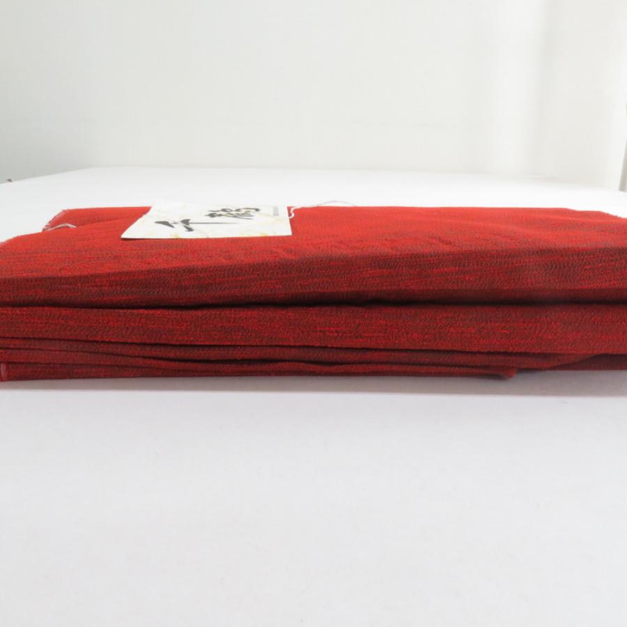 反物 生地 レーヨン 赤橙色 レトロ リメイク素材 ハンドメイド用 長さ2400cm |  | 04