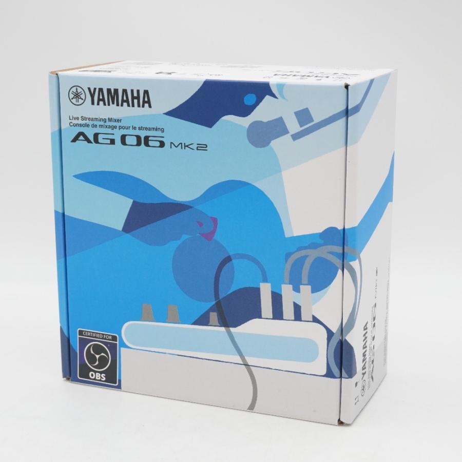未使用 YAMAHA ヤマハ PC周辺機器 オーディオインターフェイス AG06MK2 ウェブキャスティングミキサー 未使用品 | YAMAHA