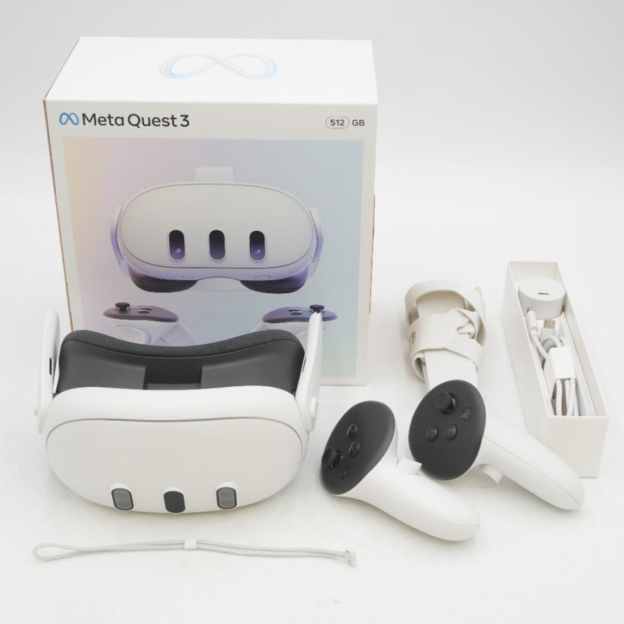 Meta Quest 3 512GB メタクエスト  オールインワンVRヘッドセット 中古 ゲーム周辺機器 | 