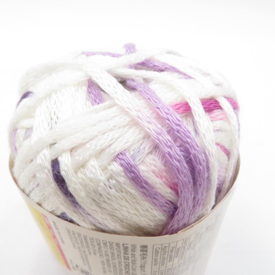 DAISO ダイソー 毛糸 Yoguri ヨーグリー 5玉セット パープルブレンド アクリル100% １玉約25ｇ糸長約47ｍ 春夏毛糸 手芸糸 |  | 03