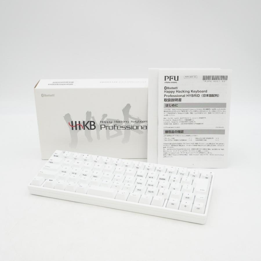 PFU ピーエフユー PC周辺機器 HHKB Professional HYBRID Type-S雪 日本語配列 PD-KB820YSC | PFU