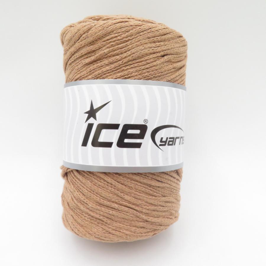 毛糸 GUILD by POD ICE Yarns アイスヤーン マクラメコットンバルキー 2玉 カフェラテ 1玉250g巻 約150m 綿100% トルコ製 未使用品 |  | 01