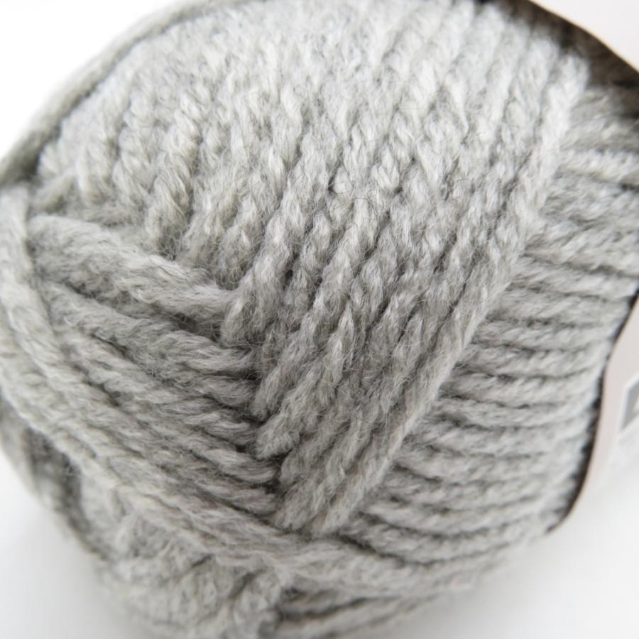 DAISO ダイソー 毛糸 メランジテイスト 5玉セット ブルー ソフトグレー 1玉60ｇ 約108ｍ 並太 秋冬毛糸 |  | 05