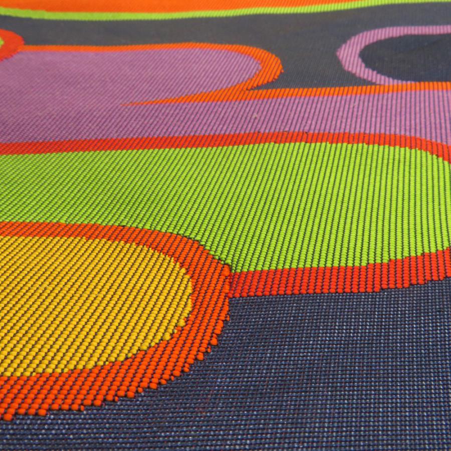 袋帯 ヱ霞柄 紺色 六通柄 正絹 礼装 フォーマル 着物帯 長さ416cm |  | 05