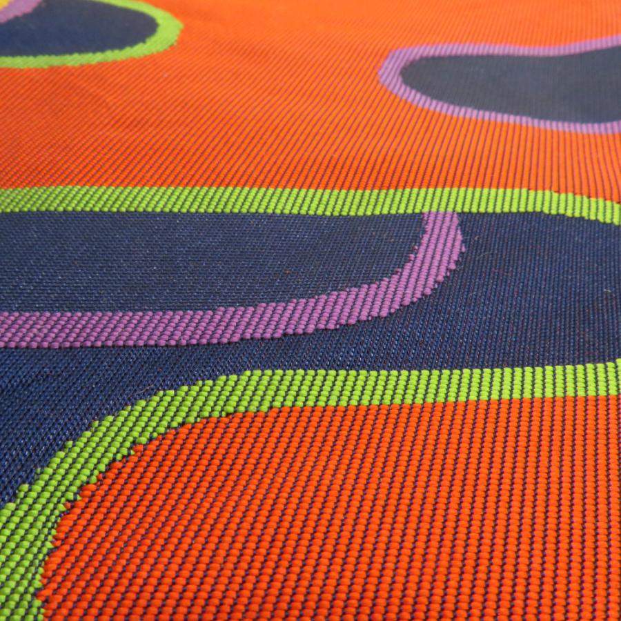 袋帯 ヱ霞柄 紺色 六通柄 正絹 礼装 フォーマル 着物帯 長さ416cm |  | 06