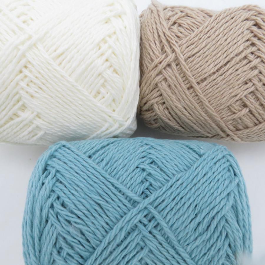 毛糸 毛糸ZAKKAストアーズ Chula チュラ 9玉セット 1番色から3番色 1玉40g 約70m 並太 日本製 春夏毛糸 未使用品 |  | 04