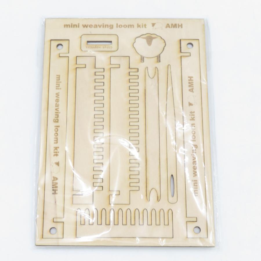 裁縫道具 【まとめ売り】AMH ミニ織り機キット スリングメーカー 卓上手織り機 組みひもキット ハンドメイド 手芸道具 未使用品 |  | 01