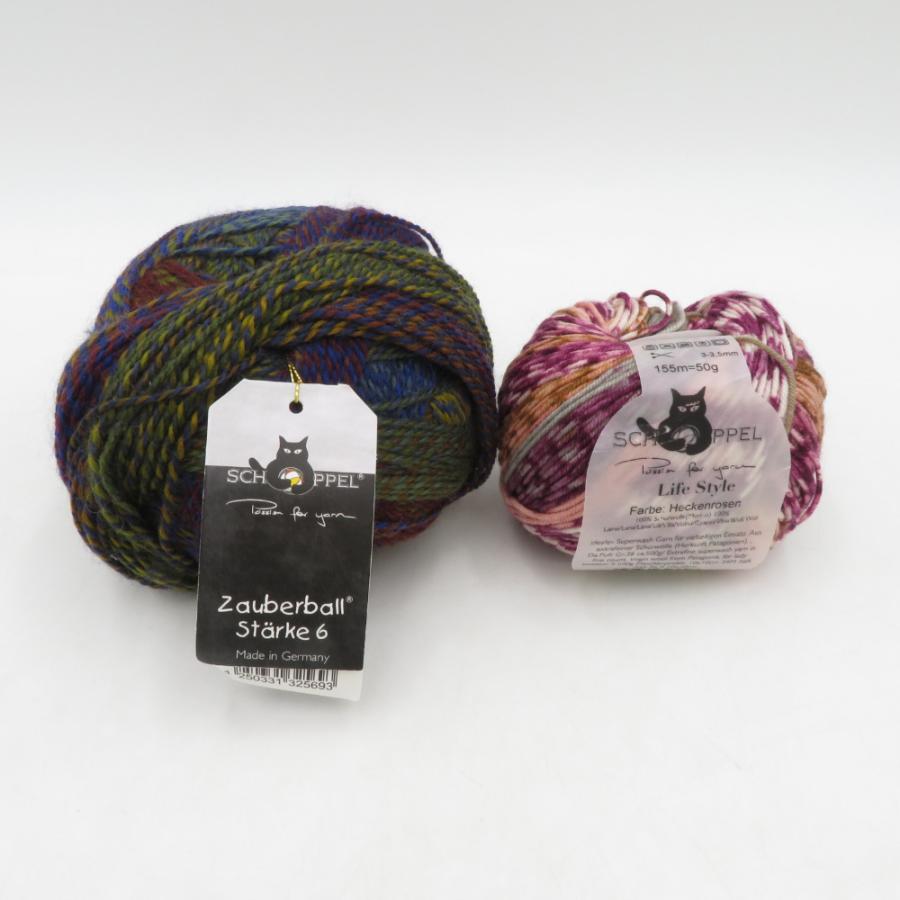 毛糸 SCHOPPEL ショッペル Zauberball starke 6/ Life style セット ザウバーボール 未使用品 | 