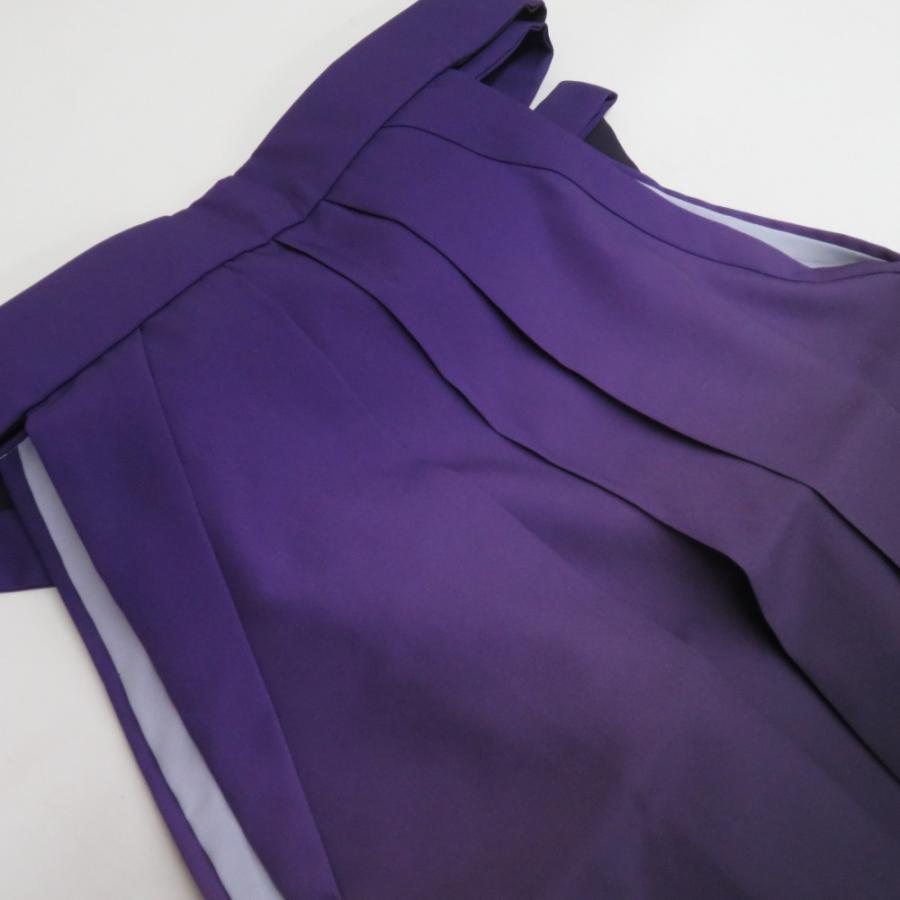 袴 女性用 無地ぼかし 行灯袴 袴下96cm 適応身長161〜165cm パープル色 ポリエステル100％ 洗える素材 行燈袴 卒業式 仕立て上がり |  | 06