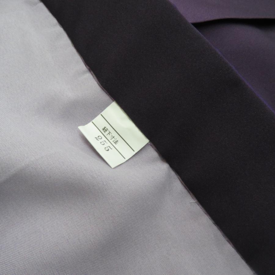 袴 女性用 無地ぼかし 行灯袴 袴下96cm 適応身長161〜165cm パープル色 ポリエステル100％ 洗える素材 行燈袴 卒業式 仕立て上がり |  | 07