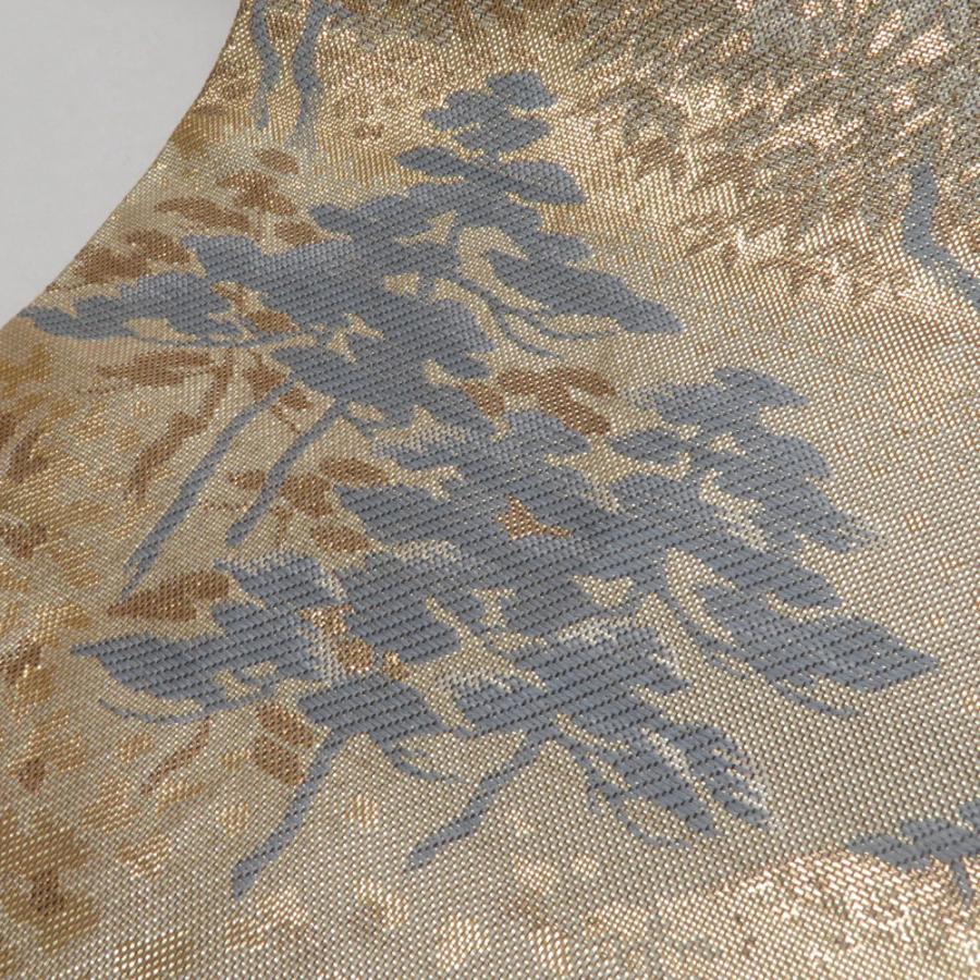 袋帯 佐賀錦 京名所文様 金色 金糸 六通柄 正絹 礼装 フォーマル 着物帯 長さ424cm |  | 07