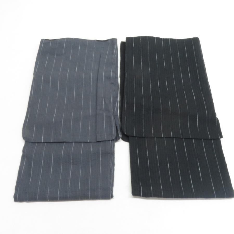 浴衣 子供用 男の子ゆかた しじら織り 2枚セット ちぢみ 夏物 綿麻きもの メンズ ジュニア 仕立て上がり 適応身長150cm 未使用品 | 