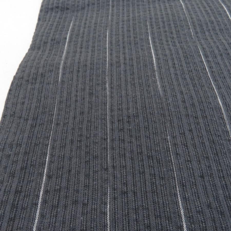 浴衣 子供用 男の子ゆかた しじら織り 2枚セット ちぢみ 夏物 綿麻きもの メンズ ジュニア 仕立て上がり 適応身長150cm 未使用品 |  | 02